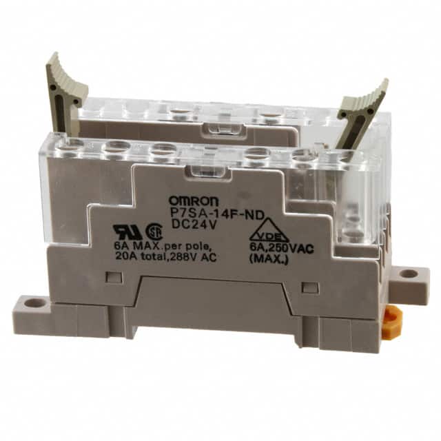 P7SA-14F-ND DC24 RELAY SOCKET 14 POS DIN RAIL
