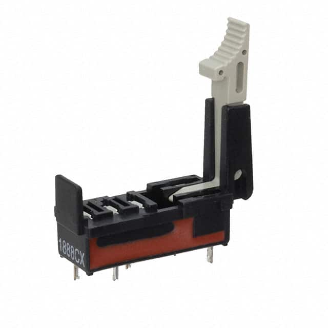 P2R-057P RELAY SOCKET 5 POS THROUGH HOLE