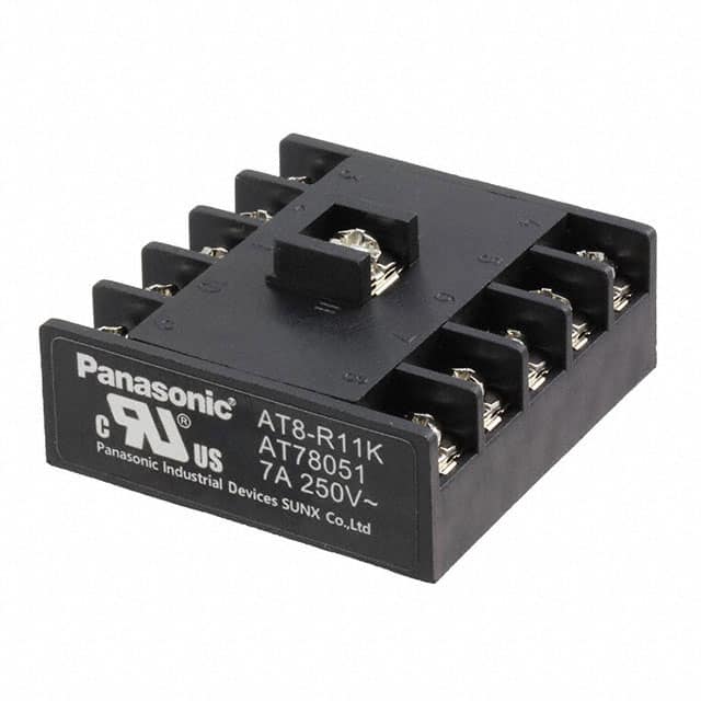 AT78051 RELAY SOCKET 11 POS FREE HANGING