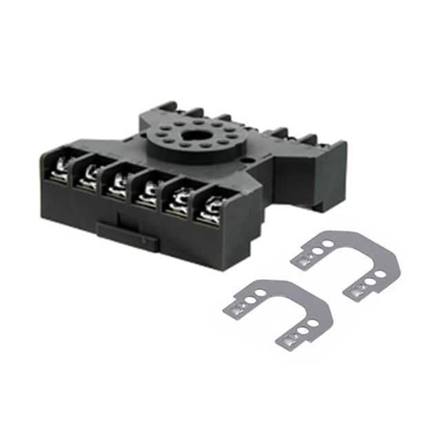 SR3P-06 RELAY SOCKET 11 POS DIN RAIL