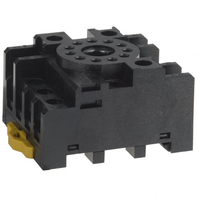 PF113A-E RELAY SOCKET 11 POS DIN RAIL