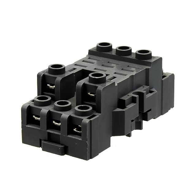 SH3B-05C RELAY SOCKET 11 POS DIN RAIL