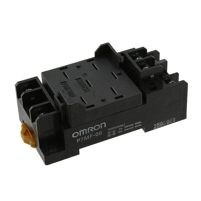 P7MF-06 RELAY SOCKET 6 POSITION DIN RAIL