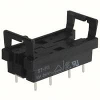 ST-PS RELAY SOCKET 8 POS THROUGH HOLE