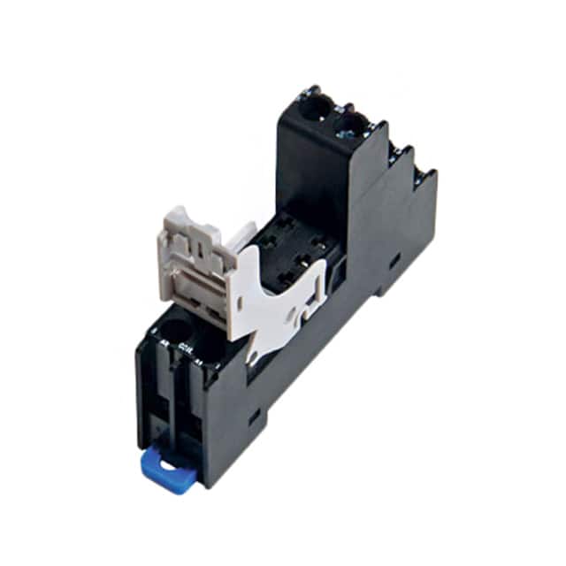 SJ1S-07LW RELAY SOCKET 5 POSITION DIN RAIL