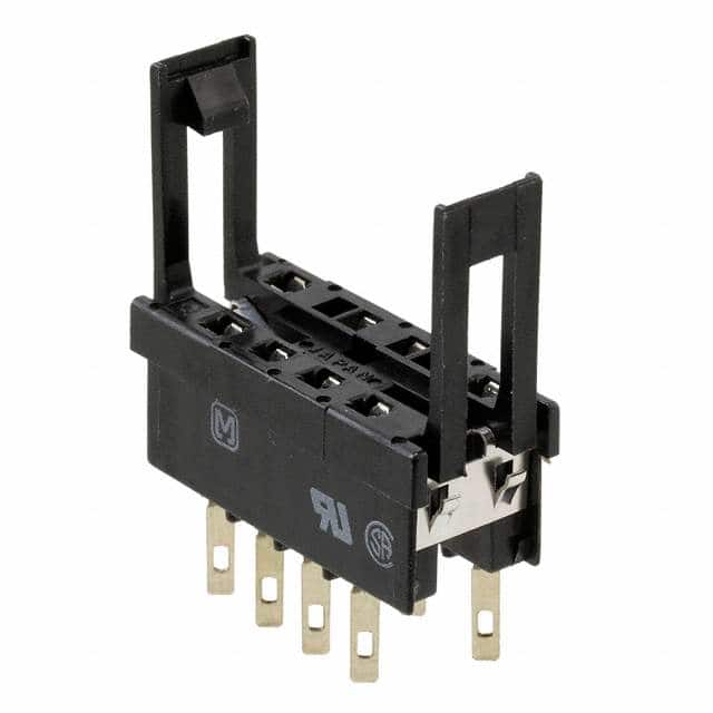NC2-SS RELAY SOCKET 8 POS CHASSIS MOUNT