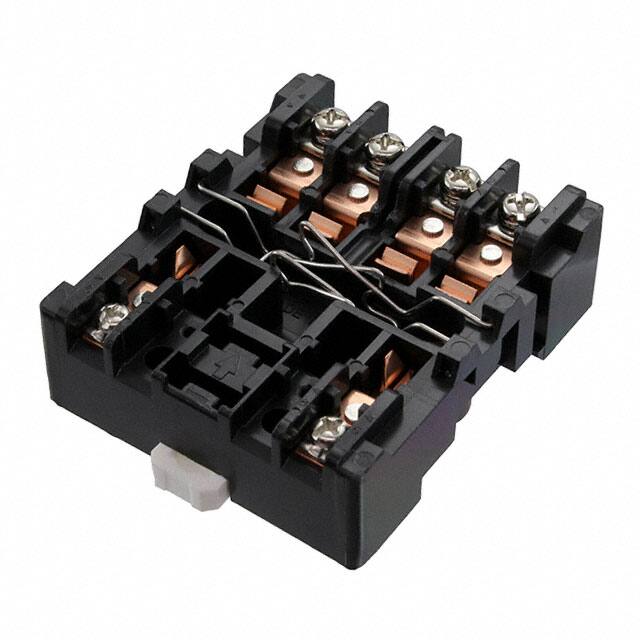JH2-SF RELAY SOCKET 6 POSITION DIN RAIL