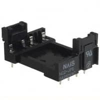NC2-JPS RELAY SOCKET 8 POS THROUGH HOLE