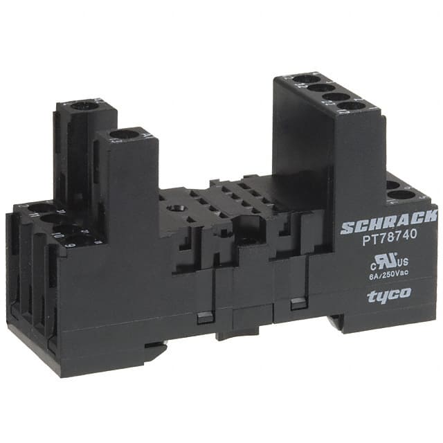 4-1415033-1 RELAY SOCKET 14 POS DIN RAIL