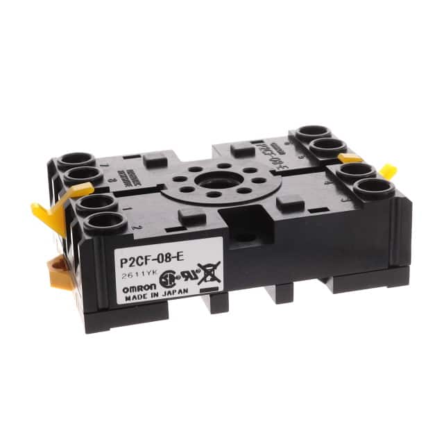 P2CF-08-E RELAY SOCKET 8 POSITION DIN RAIL