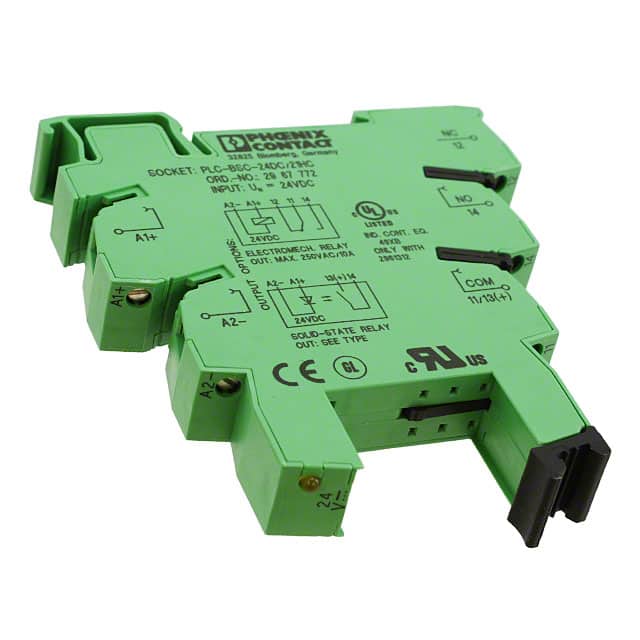 2967772 RELAY SOCKET DIN RAIL