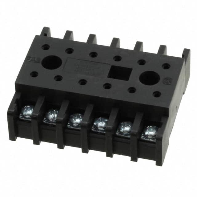 2300200 RELAY SOCKET 12 POS CHASSIS MT