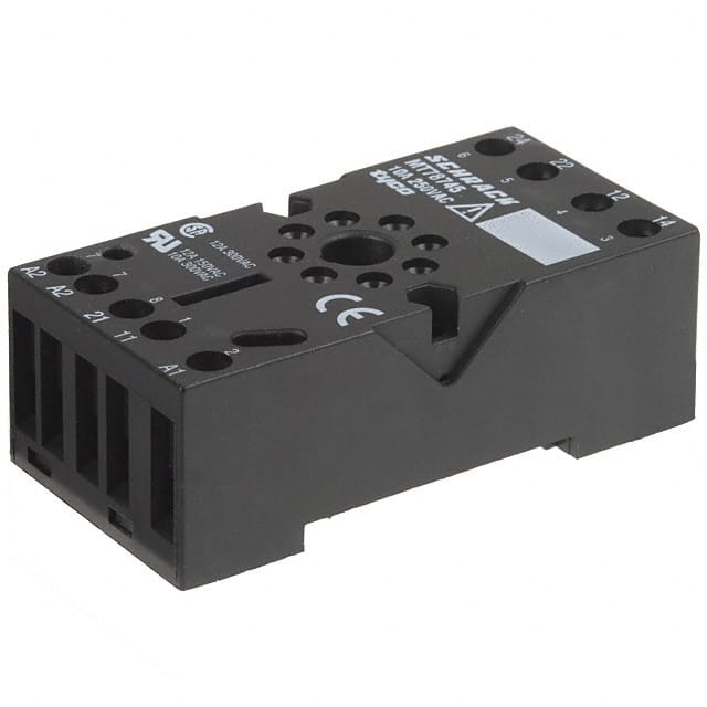 MT78745 RELAY SOCKET 8 POSITION DIN RAIL