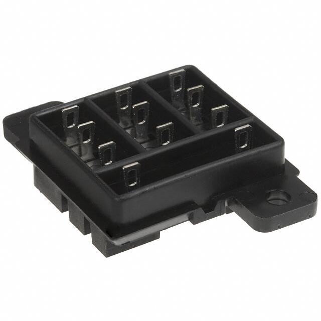 RM78701 RELAY SOCKET 11 POS CHASSIS MT