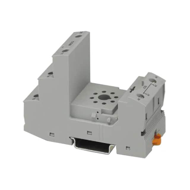 2900935 RELAY SOCKET 8 POSITION DIN RAIL