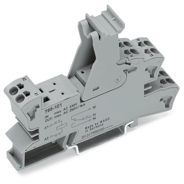 788-101 RELAY SOCKET; 1 CHANGEOVER CONTA