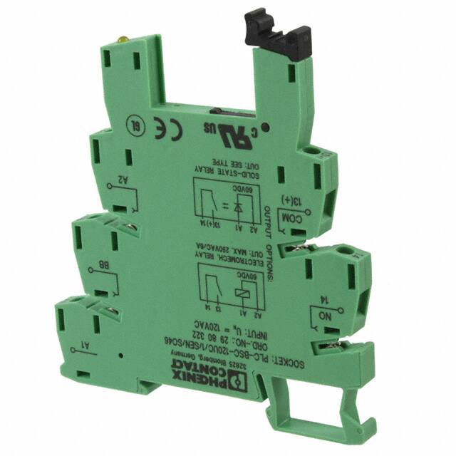 2980322 RELAY SOCKET DIN RAIL
