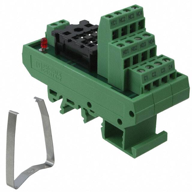 5521814 RELAY SOCKET 14 POS DIN RAIL
