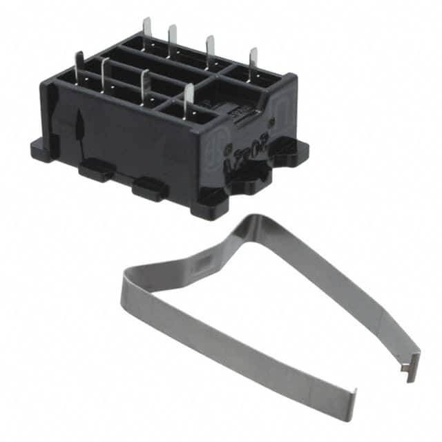 HC2-PS-K RELAY SOCKET 8 POS THROUGH HOLE