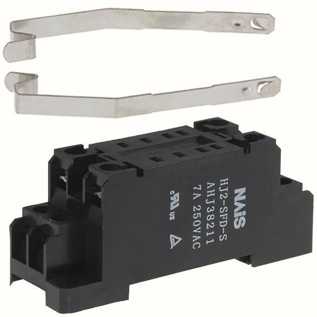 HJ2-SFD-S RELAY SOCKET 8 POSITION DIN RAIL