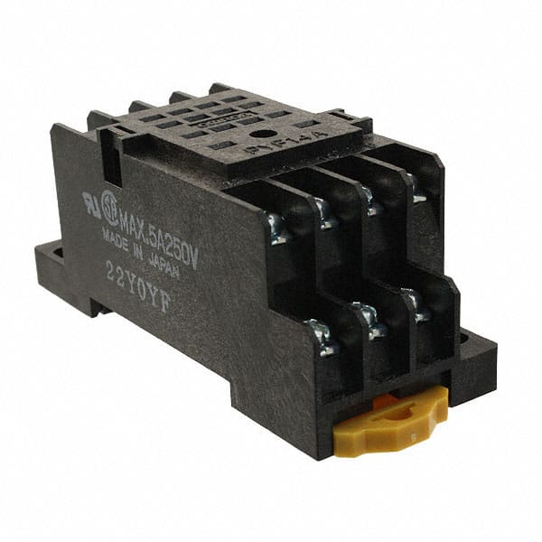 PYF14A RELAY SOCKET 14 POS DIN RAIL