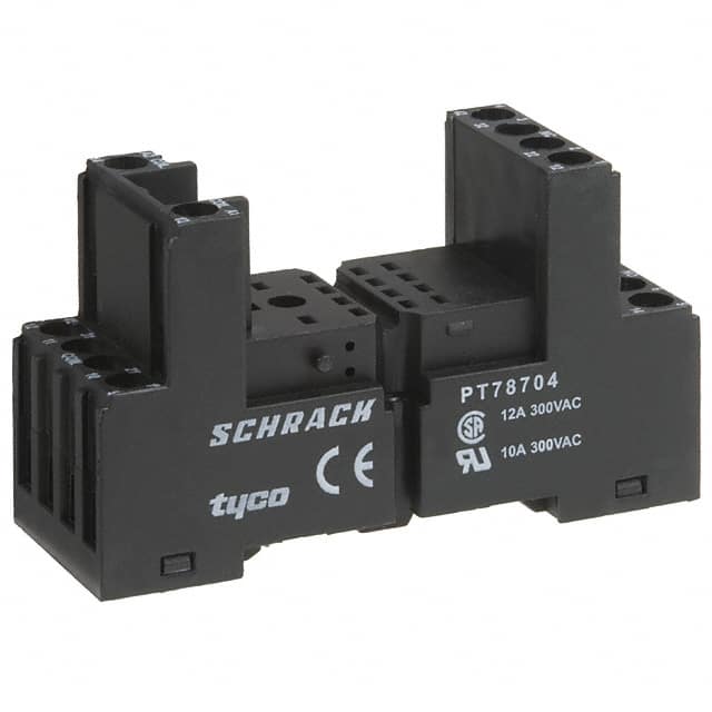 PT78704 RELAY SOCKET 14 POS DIN RAIL