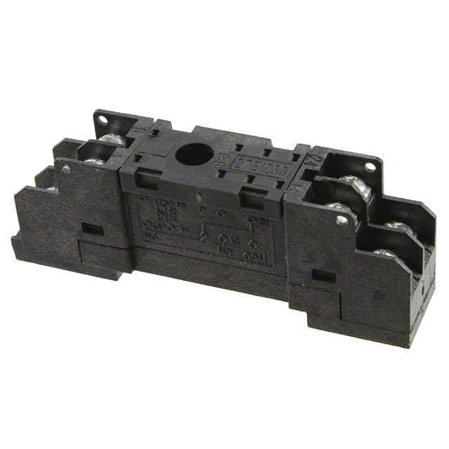 27E1039 RELAY SOCKET 8 POSITION DIN RAIL