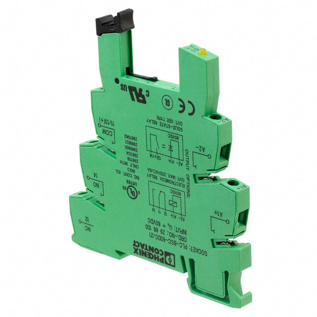 2966100 RELAY SOCKET DIN RAIL