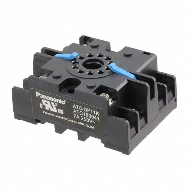 ATC180041 RELAY SOCKET 11 POS DIN RAIL