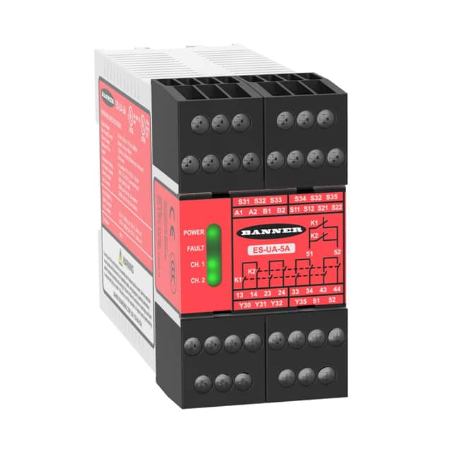 ES-UA-5A SAFETY MODULE E-STOP/INTERLOCK