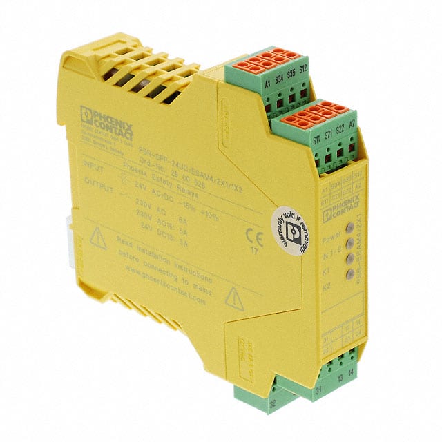 2900526 RELAY SAFETY DPST 6A 24V