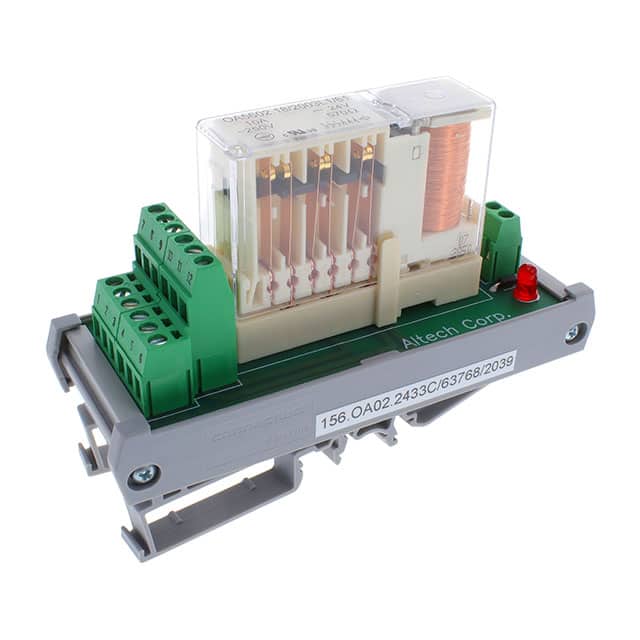 156.OA02.2433C RELAY SAFETY 6PST 10A 24V