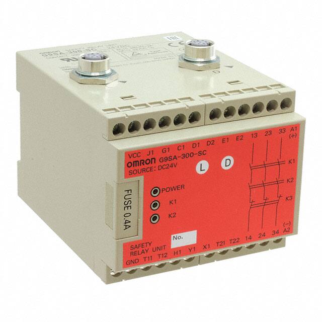 G9SA-300-SC DC24 RELAY SAFETY 3P 24V