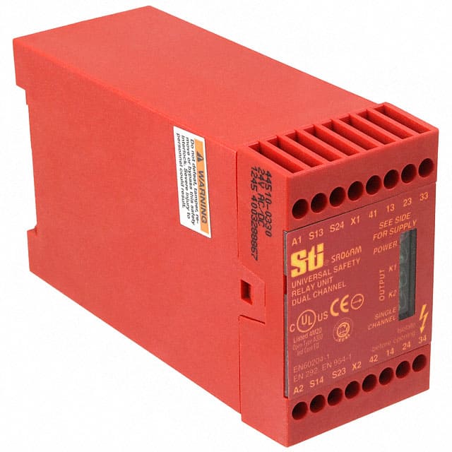 SR06AM24 RELAY SAFETY 3PST 4A 24V