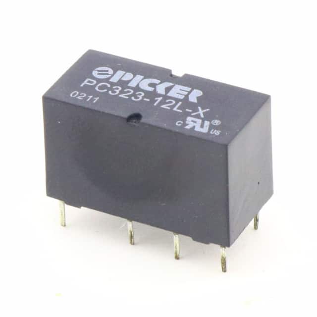 PC323-12L-X RELAY TELECOM DPDT 2A 12V
