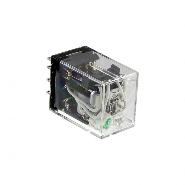 MYQ4N DC24 RELAY GEN PURPOSE 4PDT 1A 24VDC
