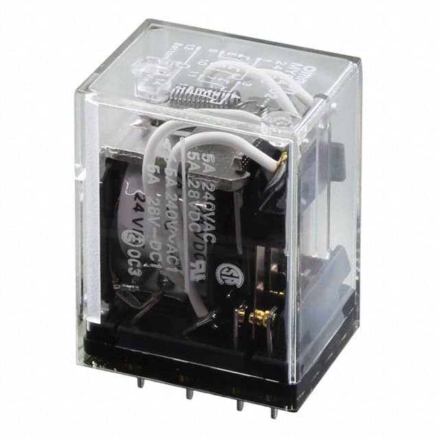 MYQ4-02-DC24 RELAY GEN PURPOSE 4PDT 1A 24VDC