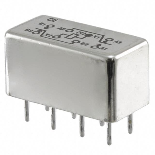 HFW1201K46 RELAY GEN PURPOS DPDT 2A 26.5VDC