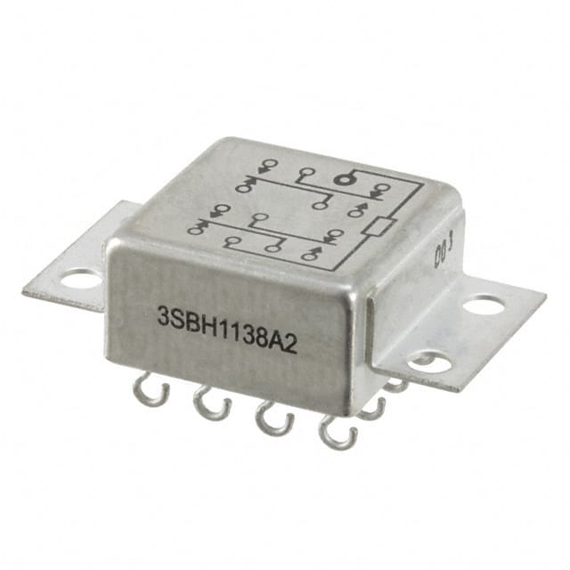 3SBH1138A2 RELAY GEN PURPOS 4PDT 2A 26.5VDC
