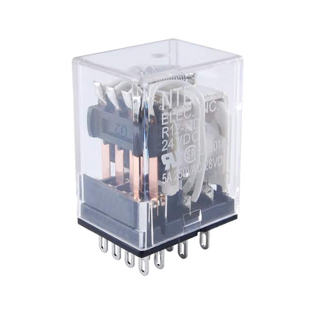 R12-17A3-12T RELAY-4PDT 1AMP 12VAC