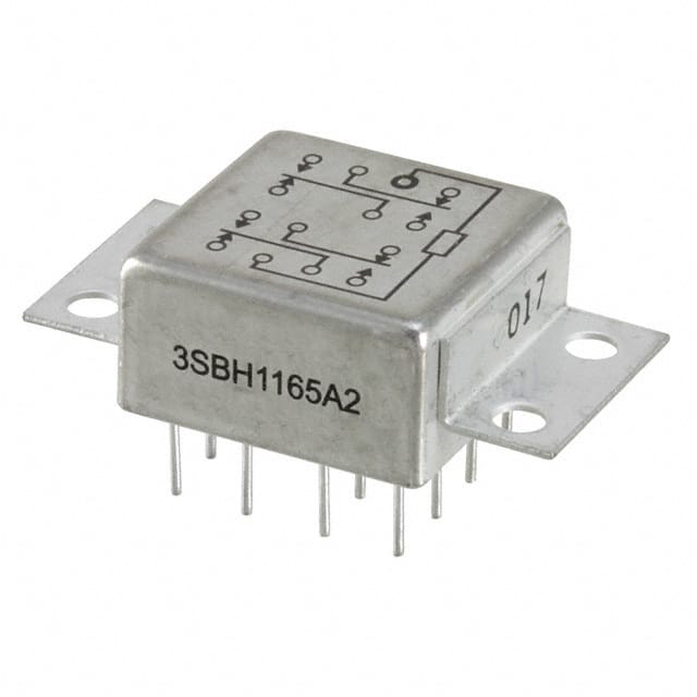 3SBH1165A2 RELAY GEN PURPOS 4PDT 2A 26.5VDC