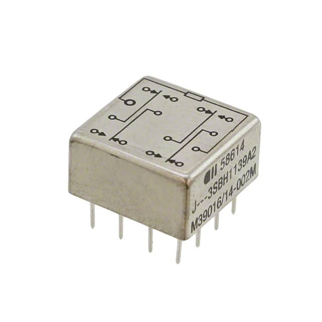 3SBH1139A2 RELAY GEN PURPOS 4PDT 2A 26.5VDC