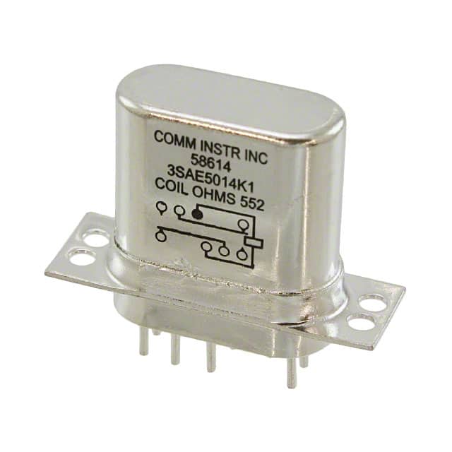 3SAE5014K1 RELAY GEN PURPOSE DPDT 2A 24VDC