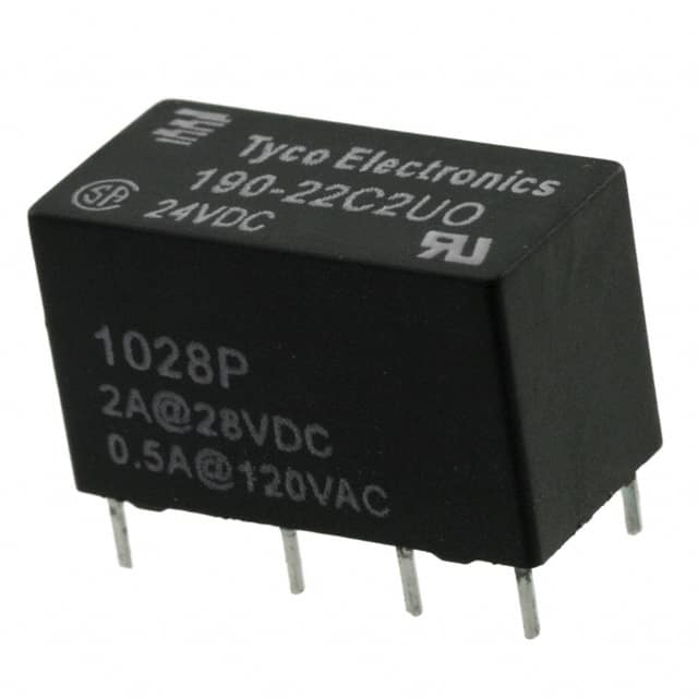 19022C2U0 RELAY GEN PURPOSE DPDT 2A 24VDC