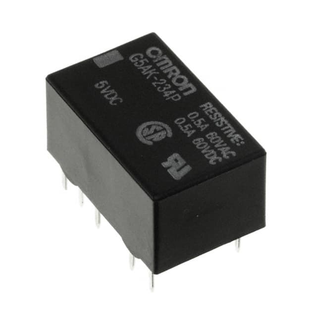 G5AK-234P-DC5 RELAY GEN PURPOSE DPDT 1A 5VDC
