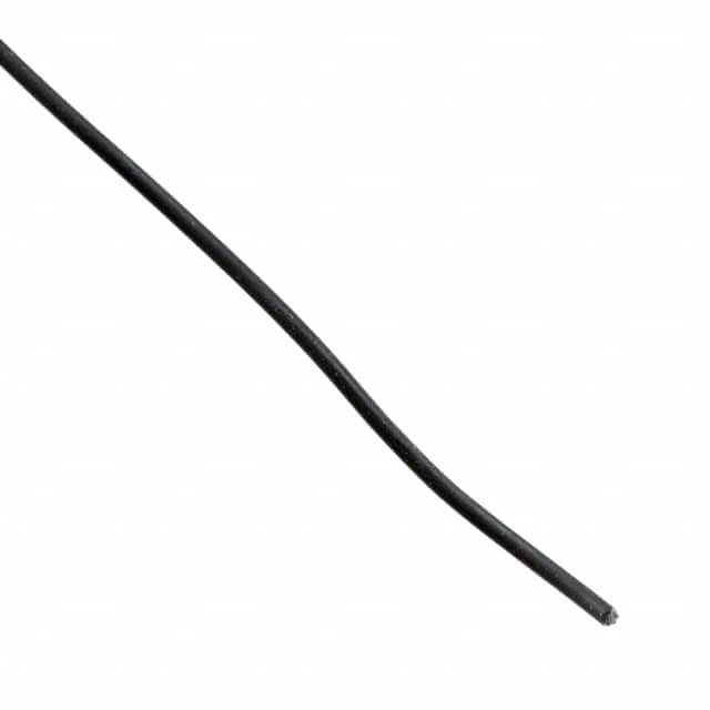 R26BLK-0100 WIRE WW 26AWG PVDF BLACK 100'