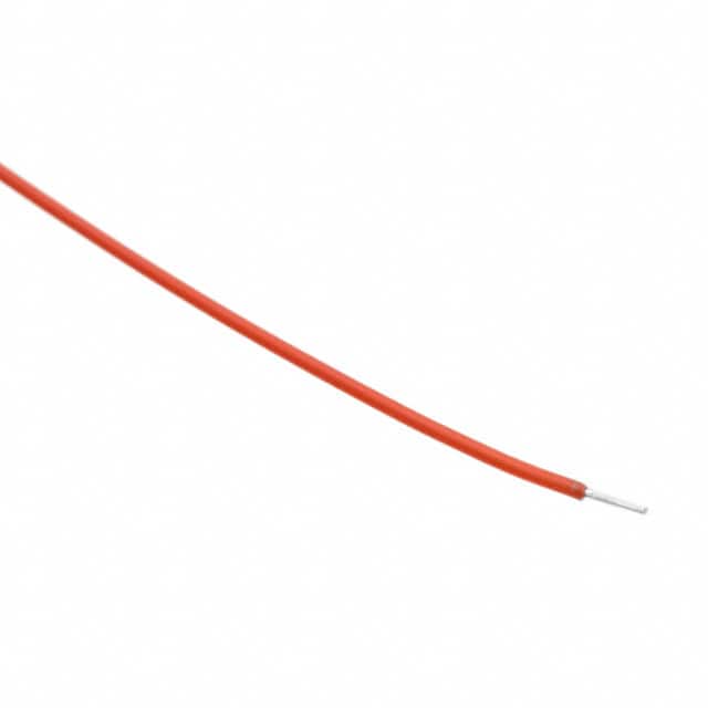 R28R-0100 WIRE WW 28AWG PVDF RED 100'