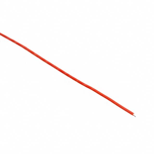 R30R-0100 WIRE WW 30AWG PVDF RED 100'