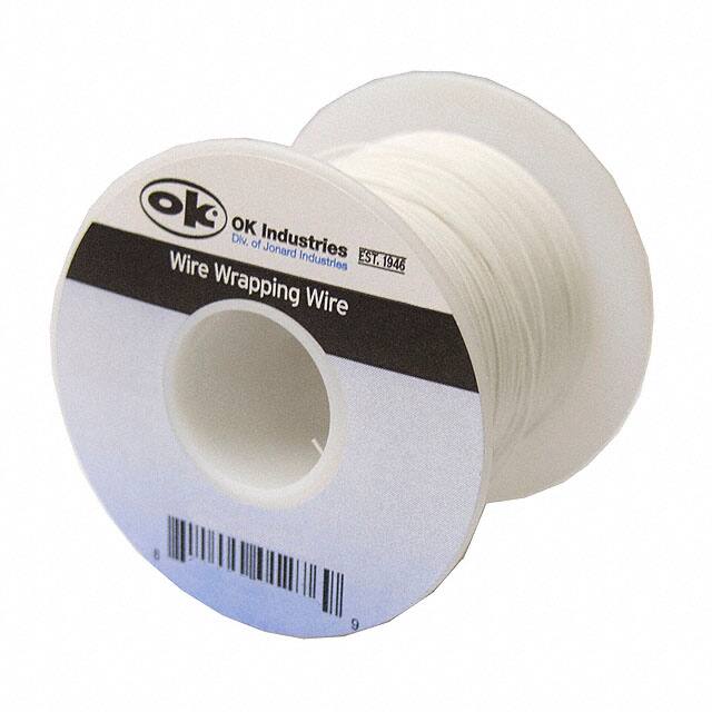 R30W-1000 WIRE WW 30AWG PVDF WHITE 1000'