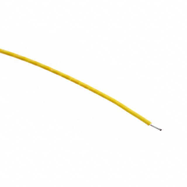 R28Y-0100 WIRE WW 28AWG PVDF YELLOW 100'
